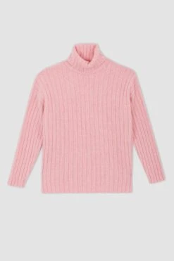 DeFacto Oversize Fit Balıkçı Yaka Ribana Tunik -Tunik Style X8008AZ 22WN PN339 09 01