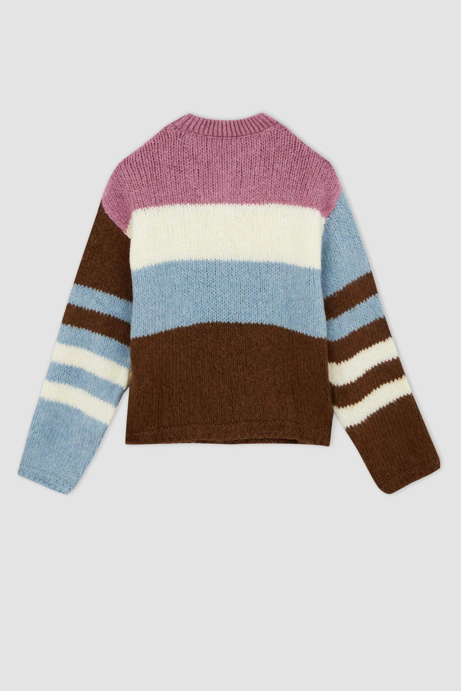 DeFacto Coool Oversize Fit Bisiklet Yaka Triko Kazak 11 DeFacto Coool Oversize Fit Bisiklet Yaka Triko Kazak – Bild 9