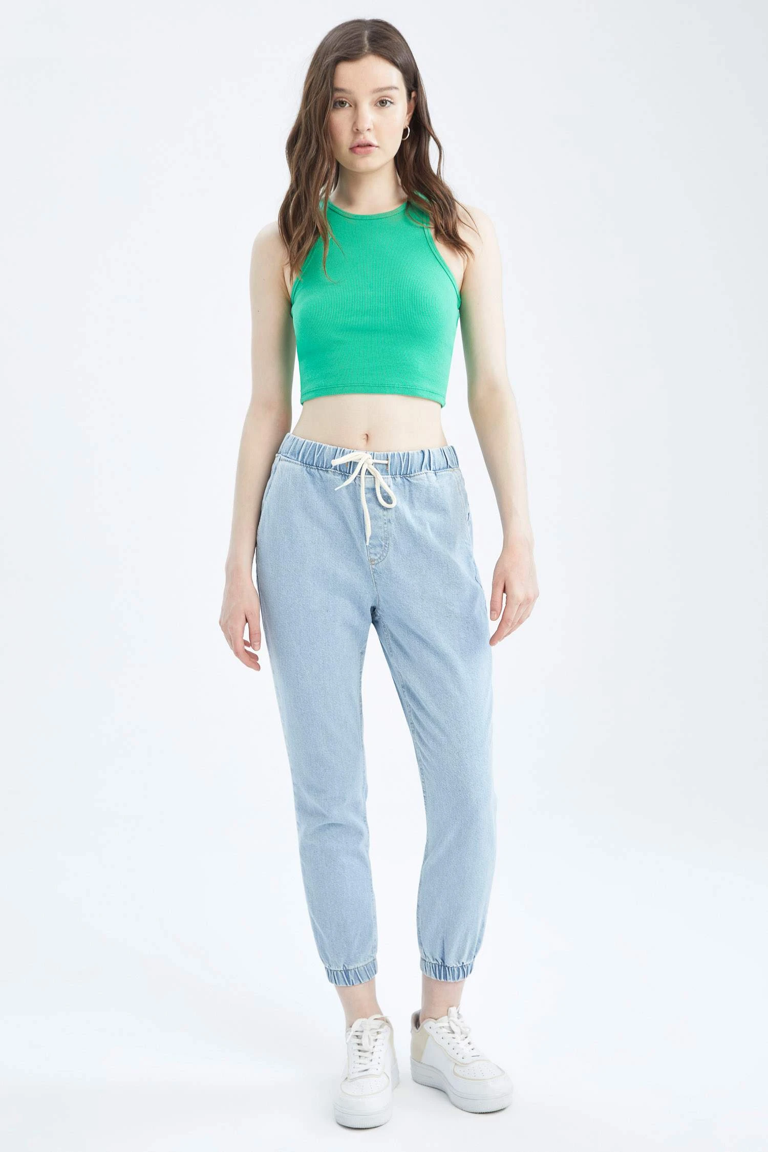 DeFacto Jogger Yüksek Bel Jean %100 Pamuk Pantolon 6 DeFacto Jogger Yüksek Bel Jean %100 Pamuk Pantolon – Bild 4