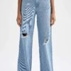 DeFacto Geniş Paça Düşük Bel Jean %100 Pamuk Pantolon -Tunik Style Y2684AZ 22HS NM39 01 01