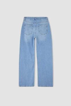 DeFacto Geniş Paça Düşük Bel Jean %100 Pamuk Pantolon -Tunik Style Y2684AZ 22HS NM39 10 01