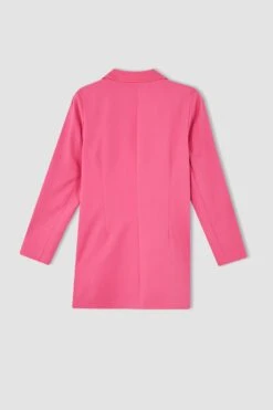 DeFacto Oversize Fit Krep Blazer Ceket -Tunik Style Y3066AZ 22SP PN211 10 01