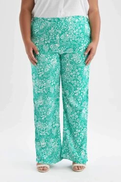 DeFacto DF Plus Palazzo Uzun Boy Krinkıl Viskon Pantolon 14 DeFacto DF Plus Palazzo Uzun Boy Krinkıl Viskon Pantolon -Tunik Style Y3704AZ 22SM GN689 06 04