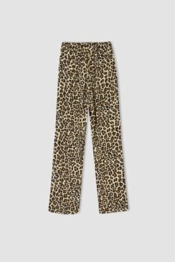 DeFacto Straight Fit Geniş Paça Standart Maroken Pantolon -Tunik Style Y4180AZ 22AU BG322 10 01