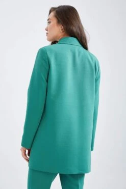 DeFacto Regular Fit Gömlek Yaka Blazer -Tunik Style Y4402AZ 22AU GN435 08 01