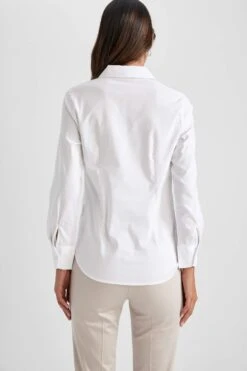 DeFacto Fitted Uzun Kollu Gömlek 18 DeFacto Fitted Uzun Kollu Gömlek -Tunik Style Y4651AZ 23SP WT32 07 02