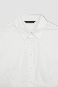DeFacto Fitted Uzun Kollu Gömlek 20 DeFacto Fitted Uzun Kollu Gömlek -Tunik Style Y4651AZ 23SP WT32 09 01