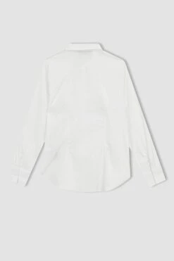 DeFacto Fitted Uzun Kollu Gömlek 21 DeFacto Fitted Uzun Kollu Gömlek -Tunik Style Y4651AZ 23SP WT32 10 01