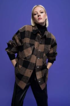 DeFacto Oversize Fit Flanel Uzun Kollu Gömlek