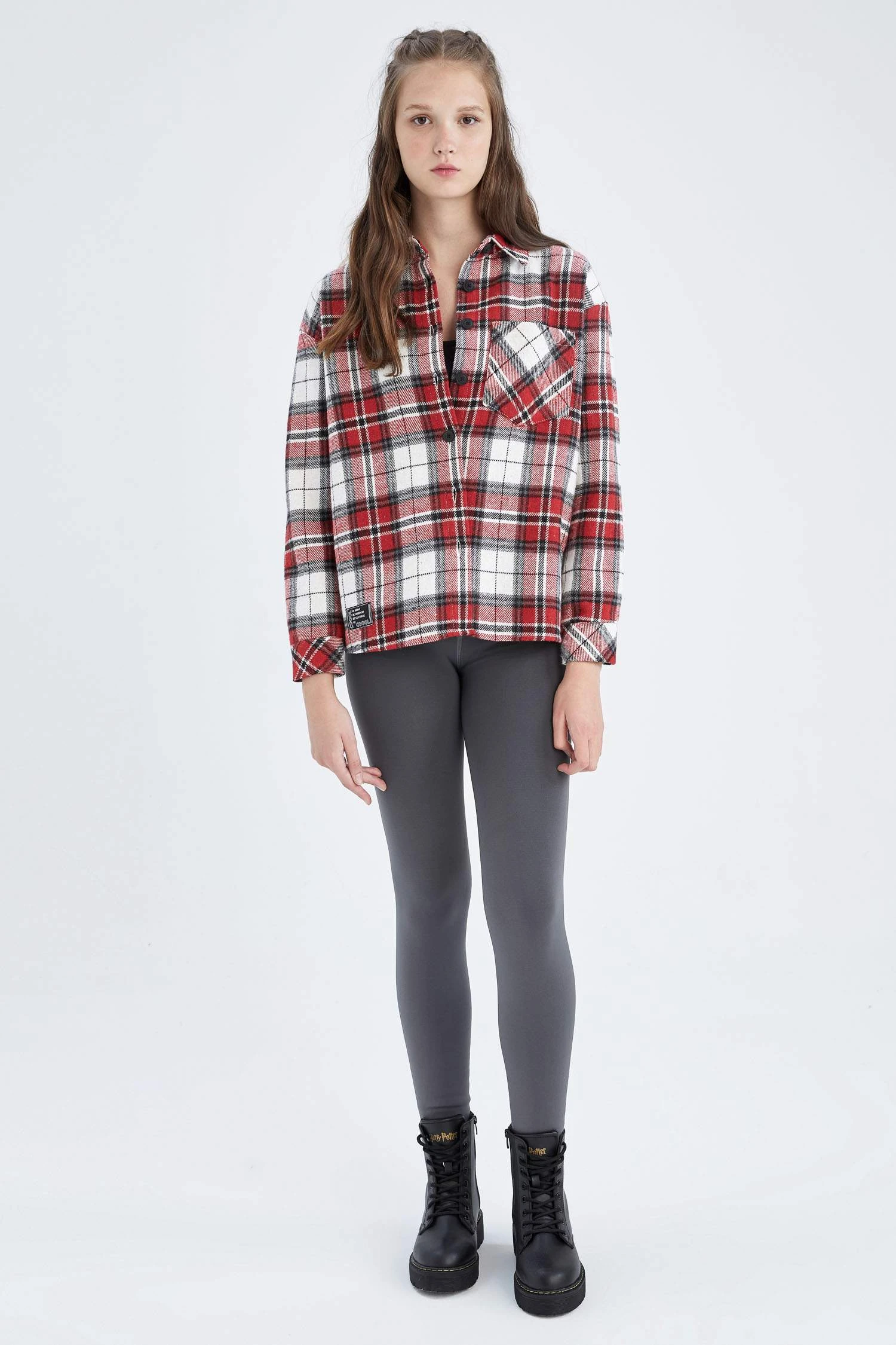 DeFacto Coool Gömlek Yaka Uzun Kollu Gömlek 4 DeFacto Coool Gömlek Yaka Uzun Kollu Gömlek – Bild 2