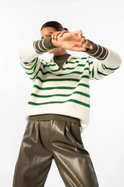 DeFacto Relax Fit Polo Yaka Kazak