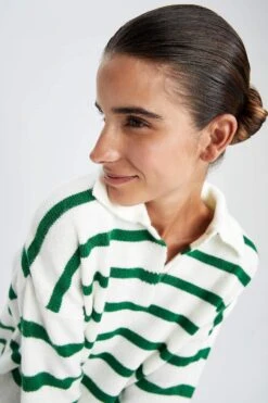 DeFacto Relax Fit Polo Yaka Kazak 20 DeFacto Relax Fit Polo Yaka Kazak -Tunik Style Y6103AZ 22WN ER105 09 01