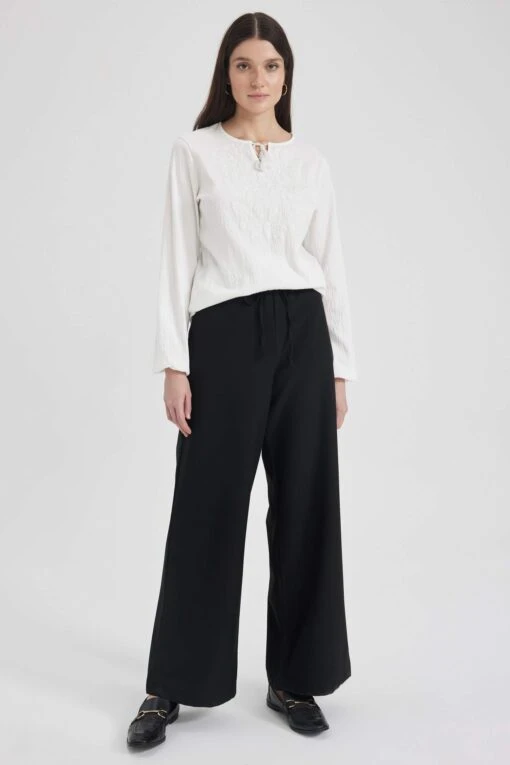 DeFacto Geniş Paça Pantolon -Tunik Style Y6981AZ 22AU BK27 01 04