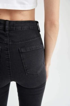 DeFacto Super Skinny Jegging Fit Yüksek Bel Jean Pantolon -Tunik Style Y7204AZ 22AU NM36 07 02