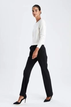 DeFacto İspanyol Paça Pantolon -Tunik Style Y7954AZ 22WN BK27 05 03