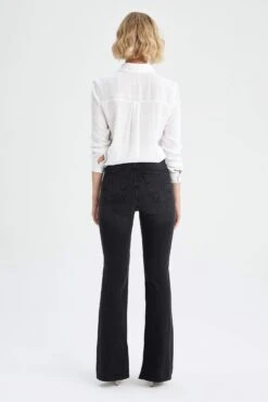 DeFacto Paça Ucu Kesik Ekstra Uzun Jean Pantolon 17 DeFacto Paça Ucu Kesik Ekstra Uzun Jean Pantolon -Tunik Style Y8073AZ 22AU NM40 06 03