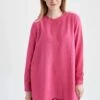 DeFacto Regular Fit Bisiklet Yaka Keten Karışımlı Uzun Kollu Tunik 1 DeFacto Regular Fit Bisiklet Yaka Keten Karışımlı Uzun Kollu Tunik -Tunik Style Y8534AZ 22SM PN3 01 02