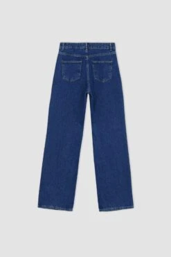 DeFacto 90'S Wide Leg Yüksek Bel Jean %100 Pamuk Pantolon -Tunik Style Y8943AZ 22AU NM34 10 03