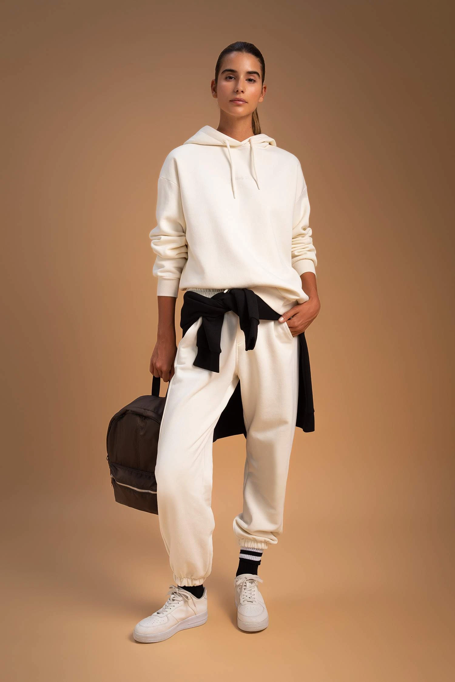 DeFactoFit Oversize Fit Jogger Eşofman Altı 3 DeFactoFit Oversize Fit Jogger Eşofman Altı