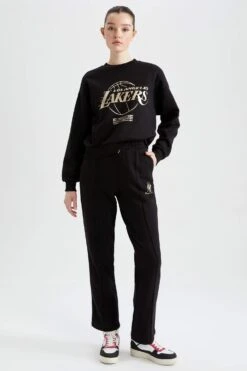 DeFactoFit NBA Los Angeles Lakers Standart Fit Eşofman Altı -Tunik Style Z0234AZ 22AU BK81 05 02