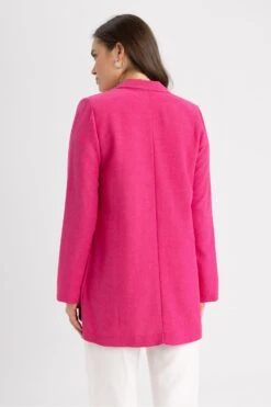 DeFacto Regular Fit Keten Karışımlı Blazer -Tunik Style Z0353AZ 22HS PN302 05 02