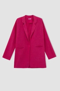 DeFacto Regular Fit Keten Karışımlı Blazer -Tunik Style Z0353AZ 22HS PN302 06 02