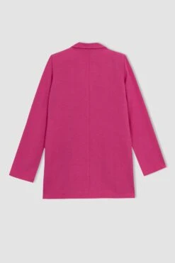 DeFacto Regular Fit Bisiklet Yaka Keten Karışımlı Blazer -Tunik Style Z0354AZ 22HS PN302 08 01