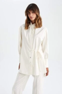 DeFacto Regular Fit Uzun Kollu Tunik