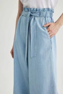 DeFacto Culotte Crop Fit Jean Pantolon -Tunik Style Z1726AZ 23SM NM39 06 01