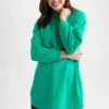 DeFacto Relax Fit Kapüşonlu Sweatshirt Tunik