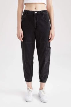 DeFacto Jogger Jean Bilek Boy %100 Pamuk Pantolon