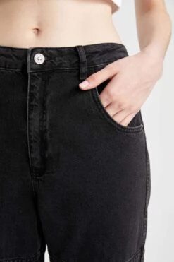 DeFacto Jogger Jean Bilek Boy %100 Pamuk Pantolon -Tunik Style Z2822AZ 22WN NM40 05 01
