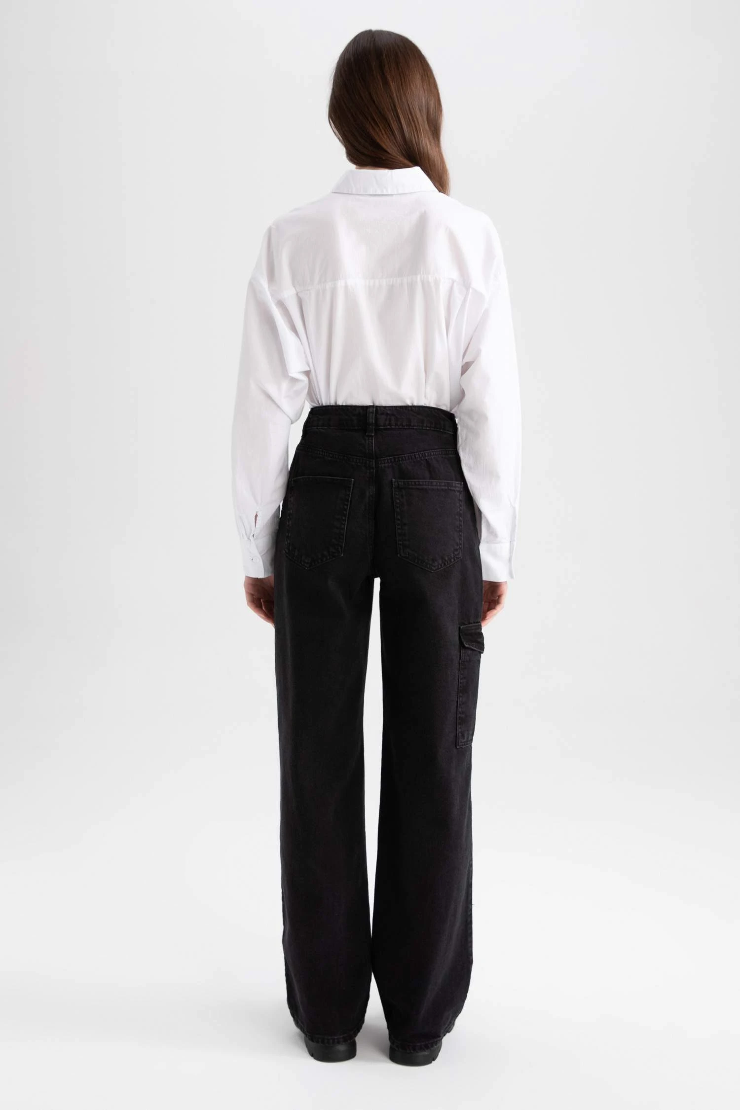 DeFacto Yüksek Bel Jean %100 Pamuk Pantolon 9 DeFacto Yüksek Bel Jean %100 Pamuk Pantolon – Bild 7