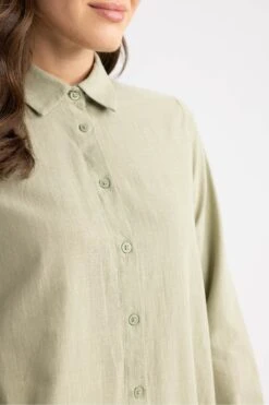 DeFacto Regular Fit Uzun Kollu %100 Pamuk Tunik -Tunik Style Z3870AZ 23SM KH271 04 01