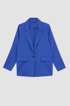 DeFacto Loose Fit Çift Yüzlü Blazer
