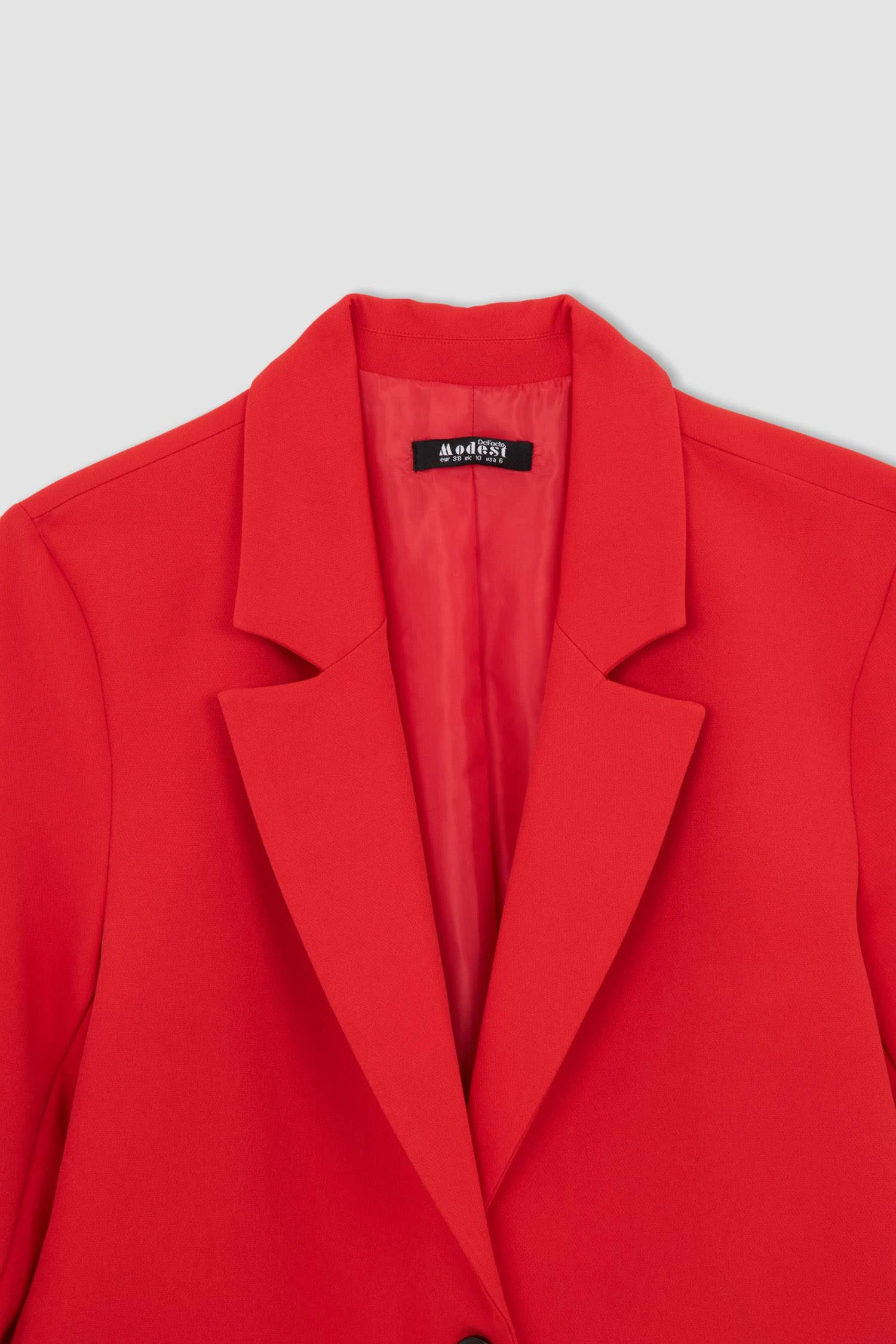 DeFacto Relax Fit V Yaka Blazer 4 DeFacto Relax Fit V Yaka Blazer – Bild 2