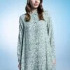 DeFacto Regular Fit Gömlek Yaka Baskılı Uzun Kollu Tunik 2 DeFacto Regular Fit Gömlek Yaka Baskılı Uzun Kollu Tunik -Tunik Style Z5833AZ 23SP TR377 01 03