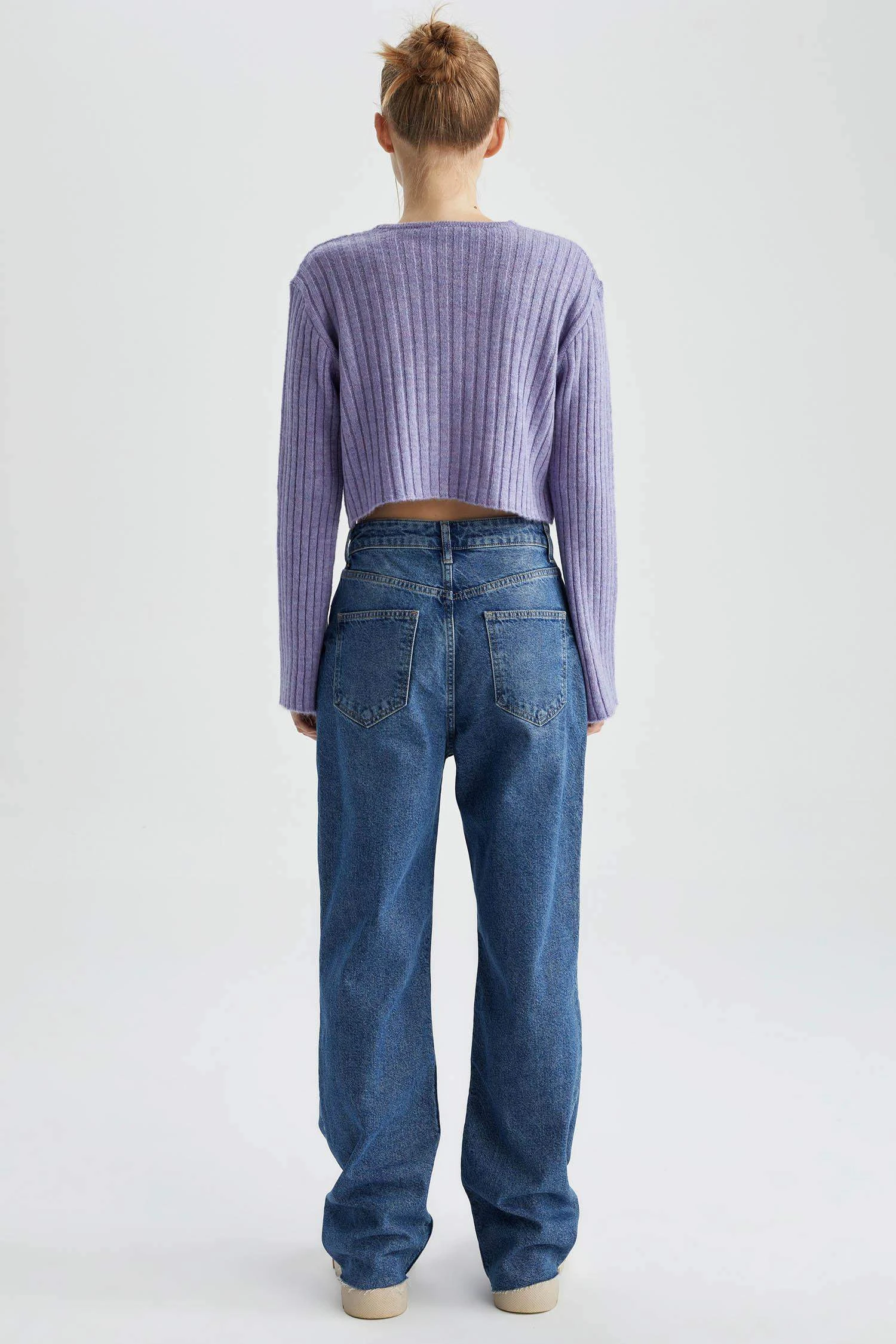 DeFacto 90's Wide Leg Uzun %100 Pamuk Pantolon 7 DeFacto 90's Wide Leg Uzun %100 Pamuk Pantolon – Bild 5