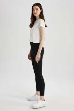 DeFacto Super Skinny Jeggıng Fit Yüksek Bel Jean Pantolon -Tunik Style Z8260AZ 23SP NM40 04 01