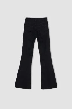 DeFacto İspanyol Paça Yüksek Bel Jean Pantolon 21 DeFacto İspanyol Paça Yüksek Bel Jean Pantolon -Tunik Style Z8621AZ 23SP NM40 10 01